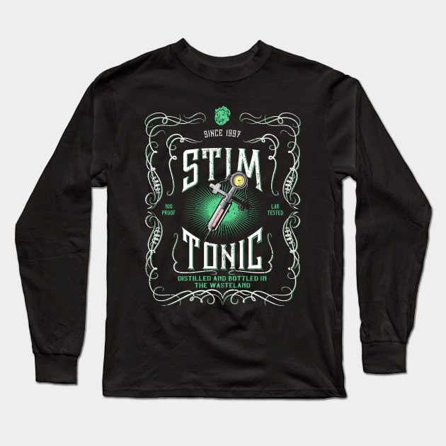 Stim Tonic Long Sleeve T-Shirt by tealerdesigns